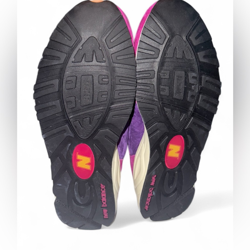 Teddy Santis x New Balance 990v2 Made in USA 'Purple Yellow' - Picture 9 of 9